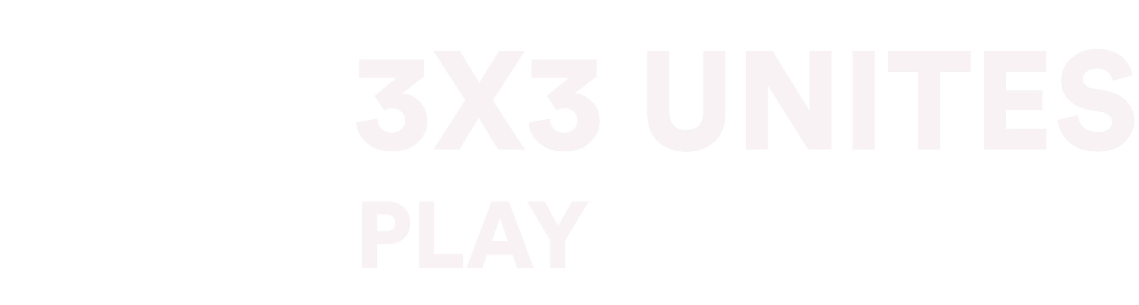 3X3 Unites Play logo
